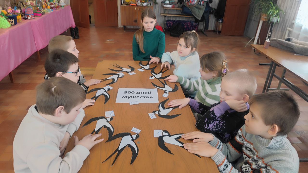 В Снежном прошли мероприятия ко Дню снятия блокады Ленинграда.