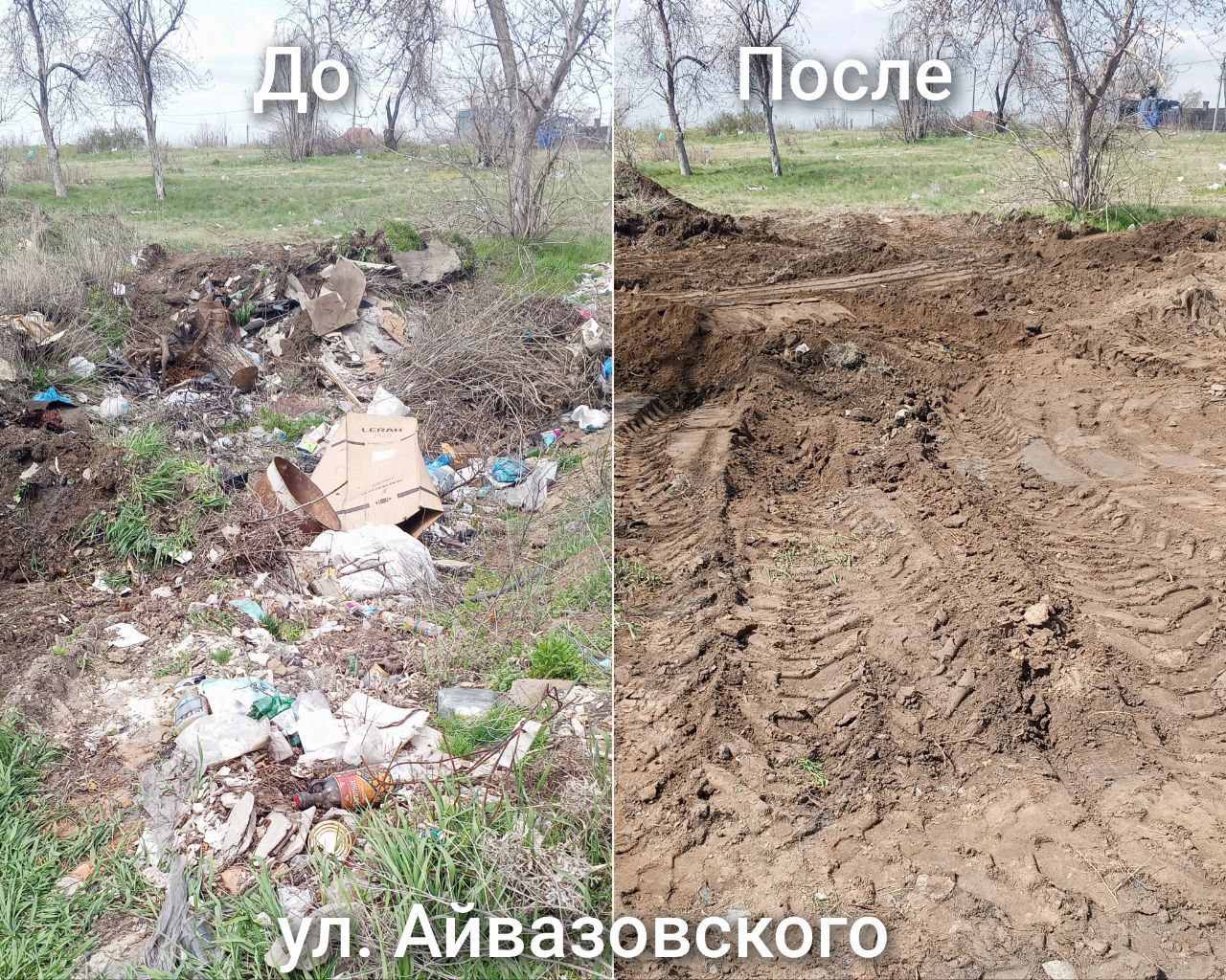 В Снежном продолжается вывоз мусора.