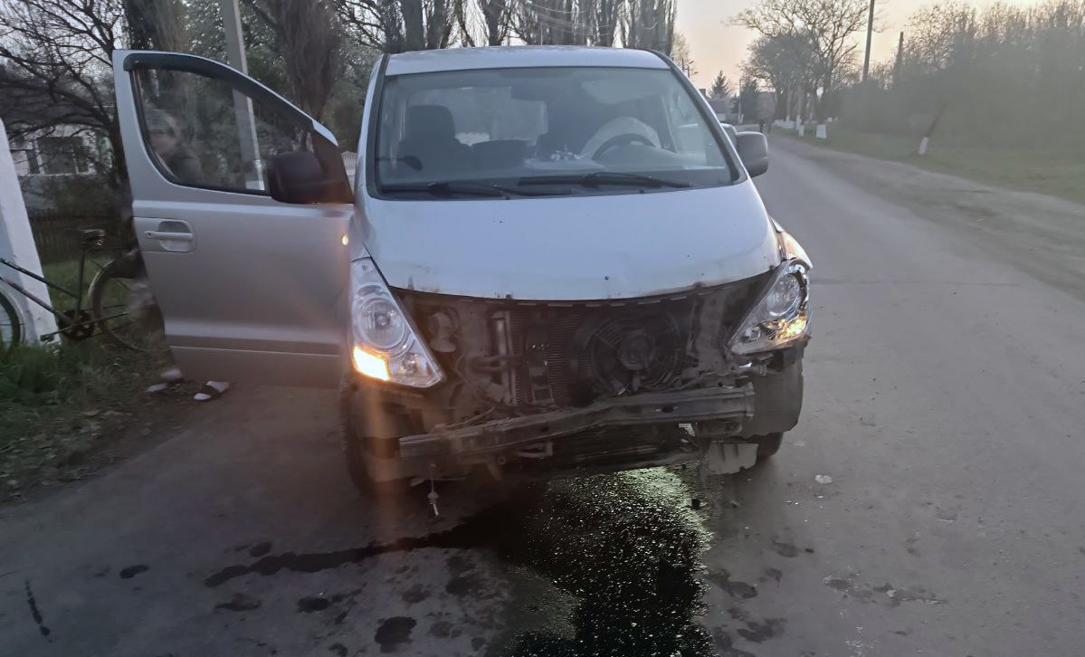 В Донецке нетрезвый водитель совершил ДТП.