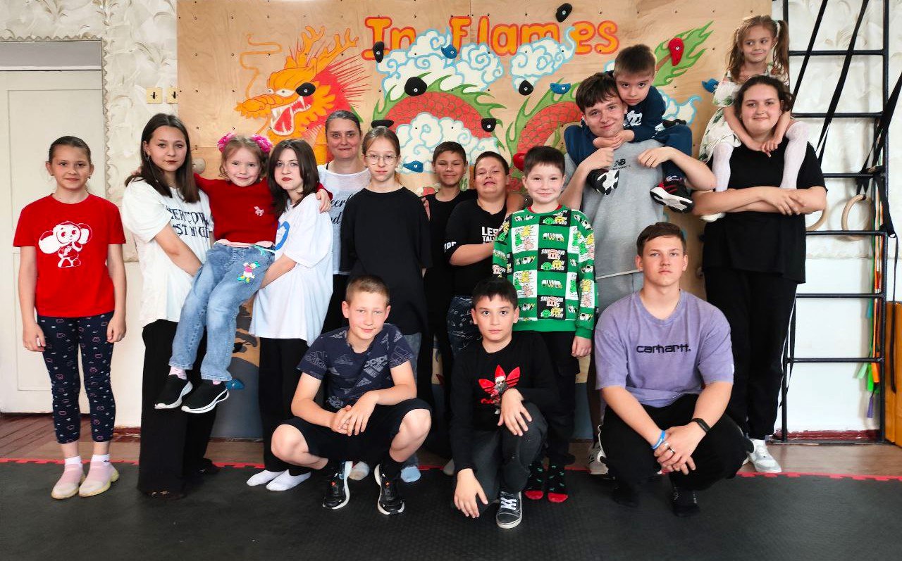 В Снежном прошли «Веселые старты».