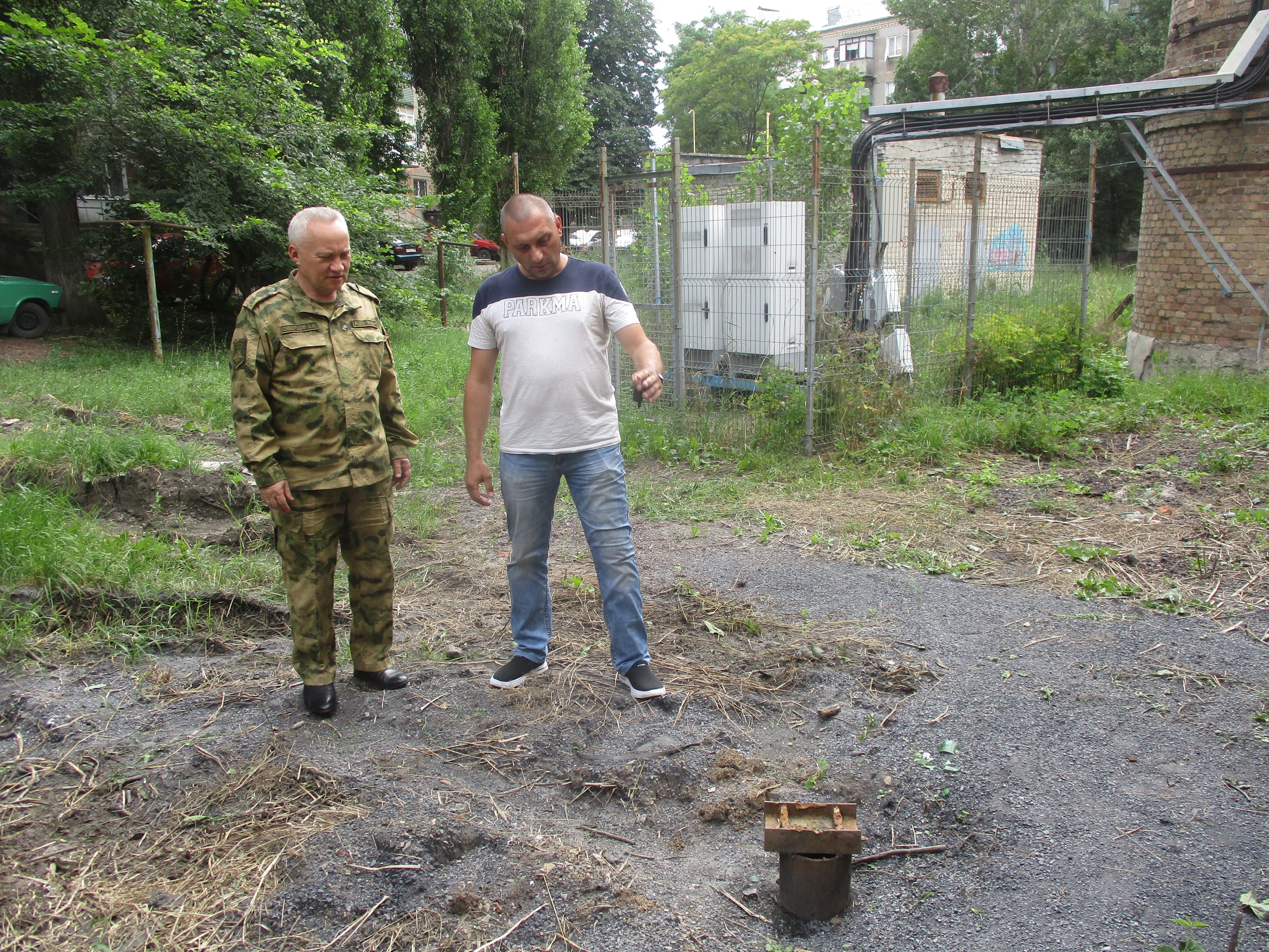 Выезд по объектам восстановления.