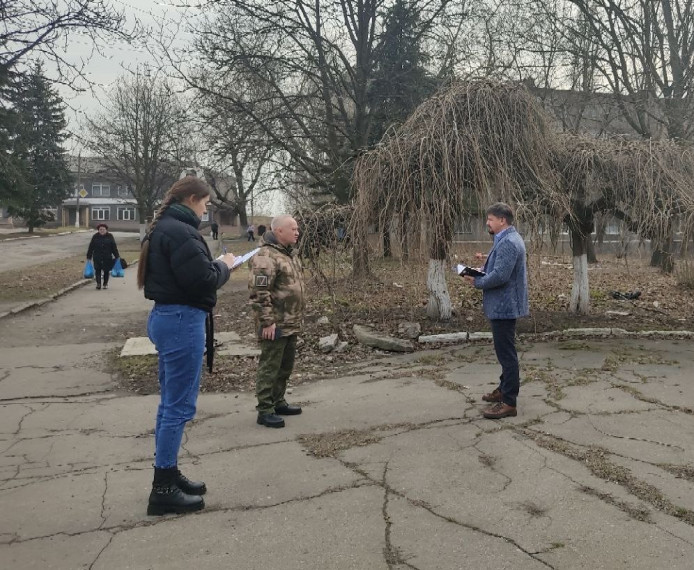 Объезд территории. Объезд территории.